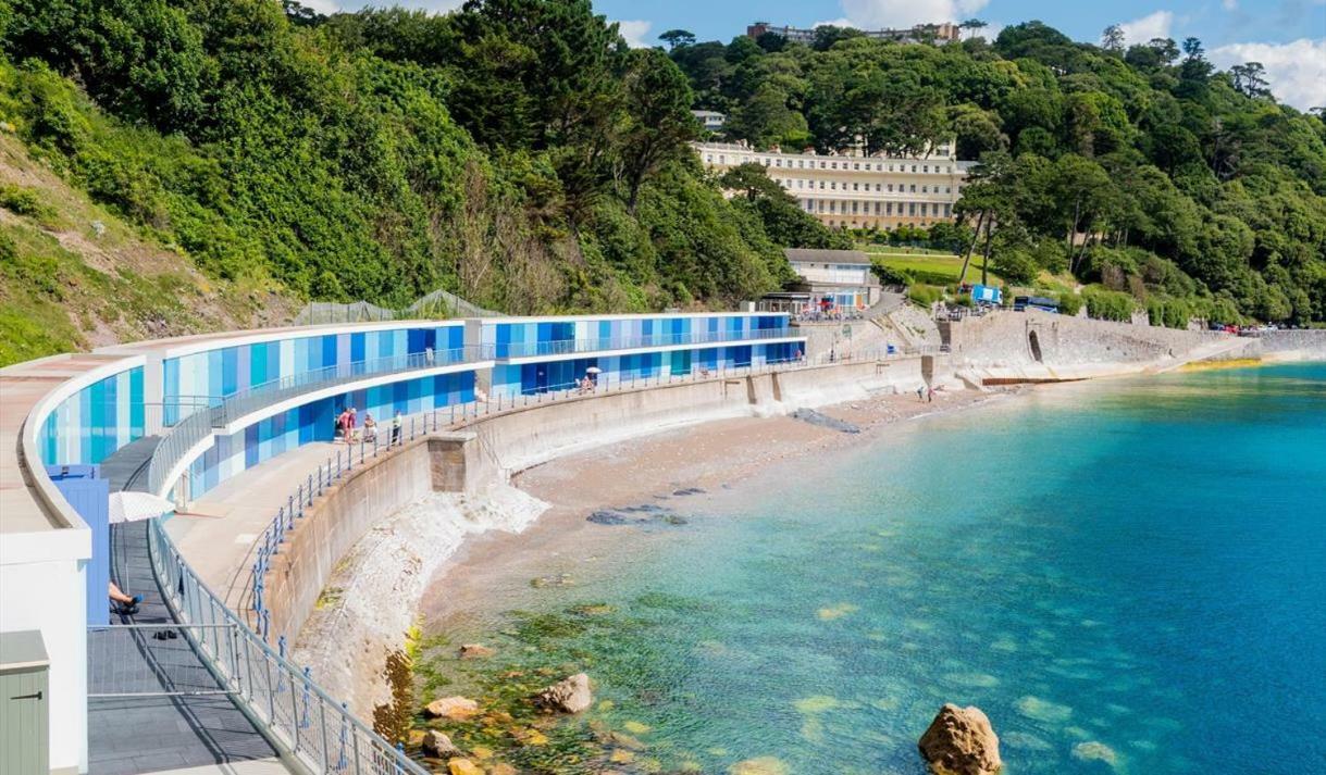 Sandybanks Loft - Penthouse Seaview Apartment On Promenade, Torquay Exterior photo