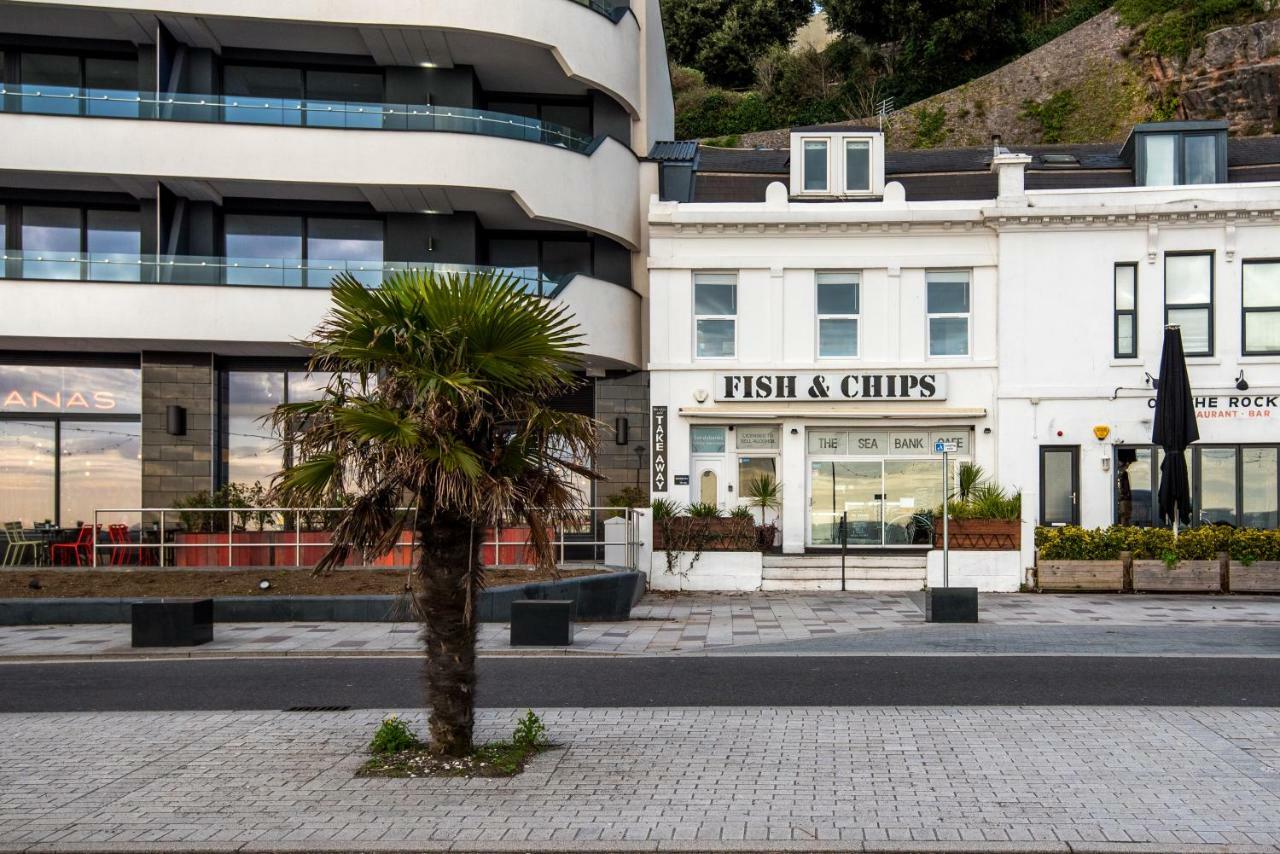 Sandybanks Loft - Penthouse Seaview Apartment On Promenade, Torquay Exterior photo