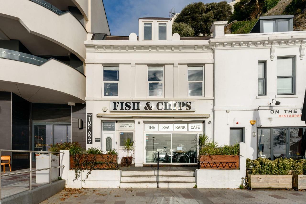 Sandybanks Loft - Penthouse Seaview Apartment On Promenade, Torquay Exterior photo